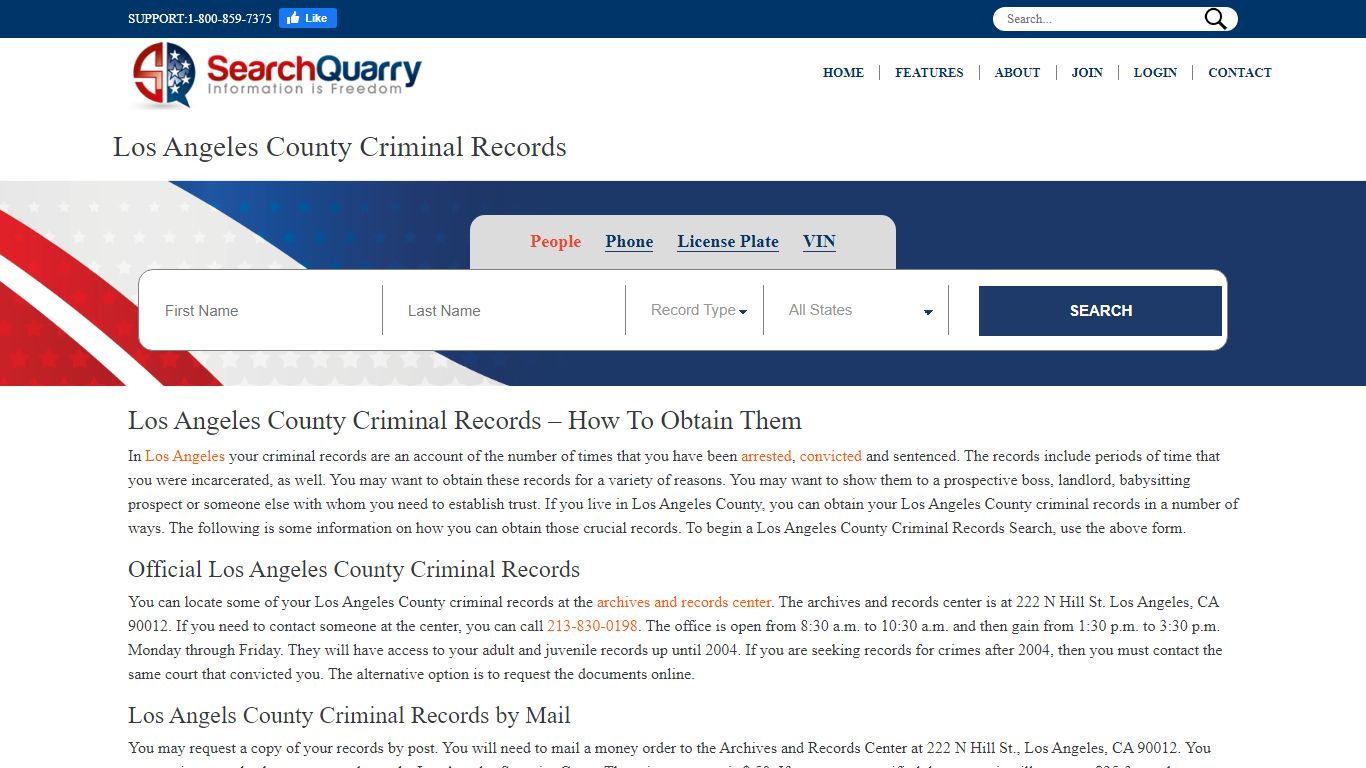 Los Angeles County Criminal Records | Search Anyone's Criminal Records